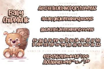 Baby Chipmunk font