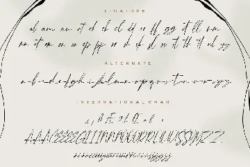 Enternity Signature Script font