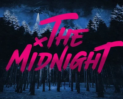 The Midnight - Font + Illustrations