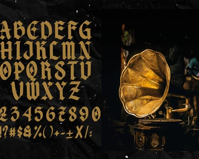 Vintage Victory font