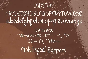 LadyTwo font