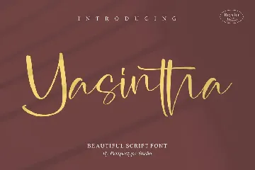 Yasintha Script Font