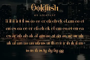 Goldfish font