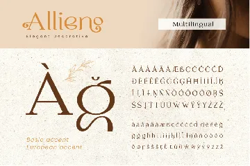 Allieno Font