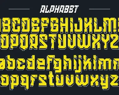 OMNIGLO - A Modern Futuristic Font