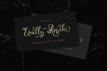 The Lord Of Bronze - Romantic Calligraphy Font