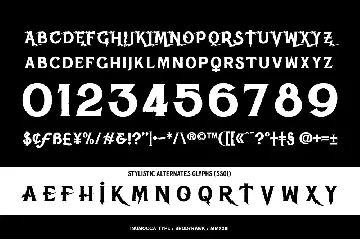 Brody Rawk font