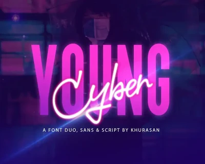 Young Cyber Font Duo
