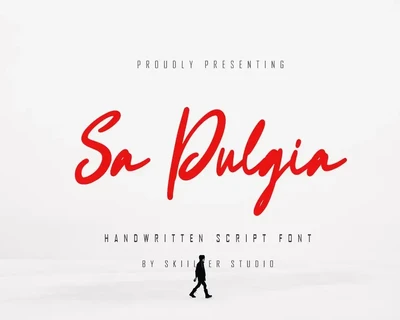 Sa Pulgia - Handwritten Script Font