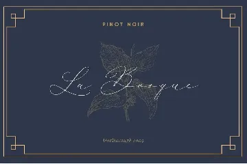 La Belle Signature - Wedding Font