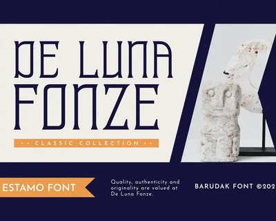 Estamo - Display Condensed Serif Font