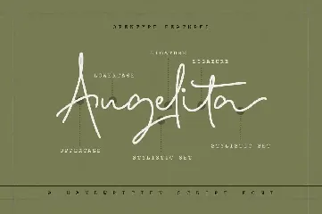 Linguista - Monoline Signature Font