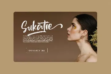 Sutten Batavia -  Brush Font