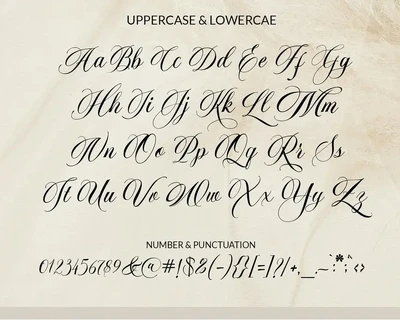 Merline Script font