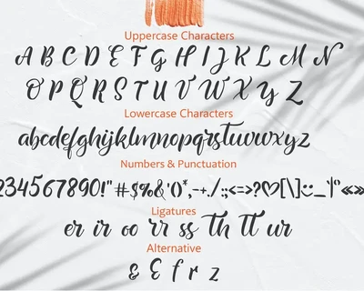 Summer Beach Handwritting Font