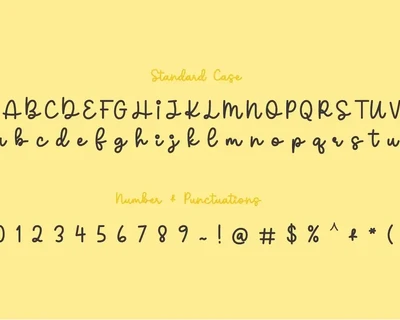 Honeysail -  Monoline Cute Script Font