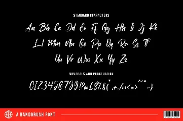 Brostone - Brush Font