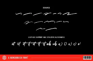 Brostone - Brush Font