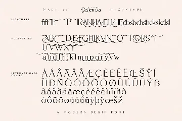 Qafientola A Modern Stylish Serif Font