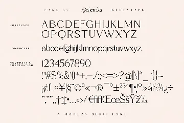 Qafientola A Modern Stylish Serif Font