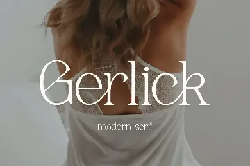 Gerlick Modern Serif Font