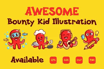 Bounty Kid - Cartoon Font