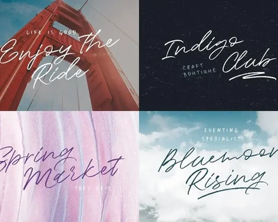 Shadowy Script + Symbols font