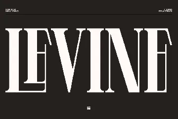 Levine font