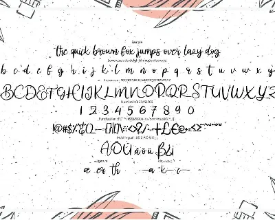 Almanak | Beauty Script font