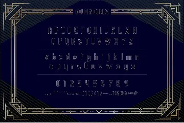 Golden Dunes - Festive Font