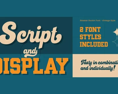 Breaker Rockin font