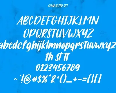 Ricksons Display Handwritten Font