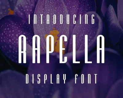 Rapella Font