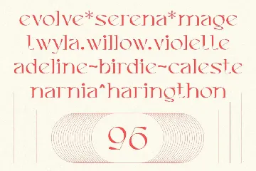 Ganora font