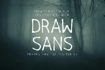 Drawsans Typeface font