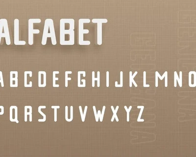 Gencana Display Font