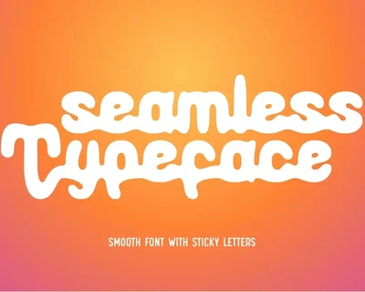 Qimzy - smooth sticky font