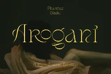 Arogant - Modern Classy Font