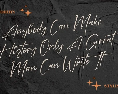 Futerdam Knight Signature Font
