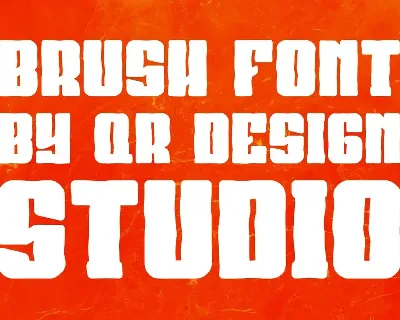 Jempron Brush font