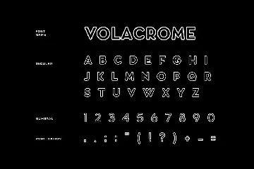 Volacrome Sans Serif Display Font