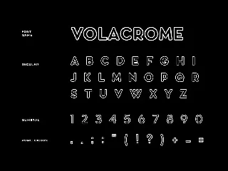 Volacrome Sans Serif Display Font