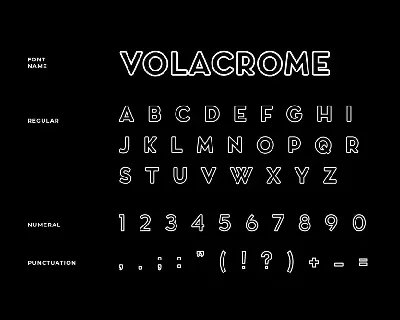 Volacrome Sans Serif Display Font