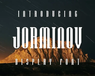 Jorminov Font