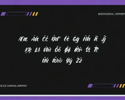 Shuttles - Brush Font