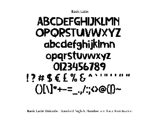 Bold Scribble Font