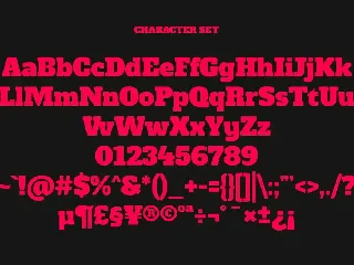 Nashter Slab Serif Font