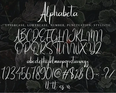 Alphabeta font