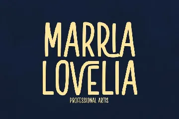 Honest Maria Display Font