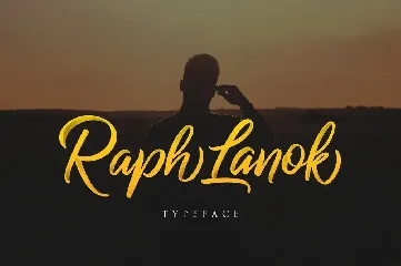 Raph Lanok Typeface font